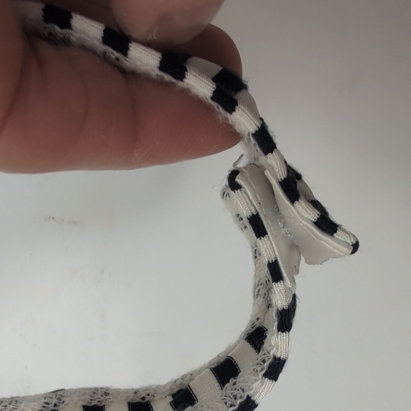 VERO MODA STRIPED BODYSUIT SIZE LARGE - Picture 4 of 6